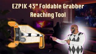 EZPIK 43" Foldable Grabber Reaching Tool