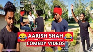 Aarish shah latest comedy tiktok videos Amravati tiktok star Aarish shah 