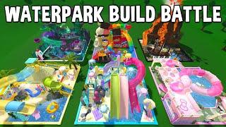 MEGA Waterpark Build-Off CHALLENGE!