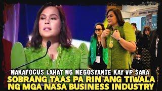 VP SARA SUPORTADO NG MGA NASA BUSINESS INDUSTRY SOBRANG GALING MAG SPEECH | 50TH PH BUSINESS