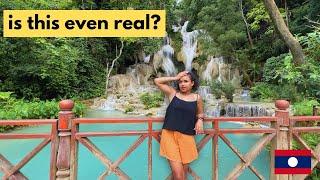 THE MOST BEAUTIFUL waterfall I’ve ever seen! | Solo in Laos Ep.2