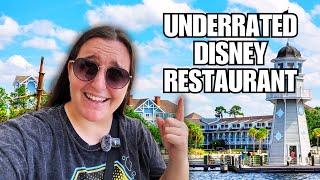 UNDERRATED DISNEY WORLD RESTAURANT: Ale & Compass | Best Burger?