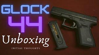 Glock 44 G44 22lr long rifle Unboxing and Initial Review