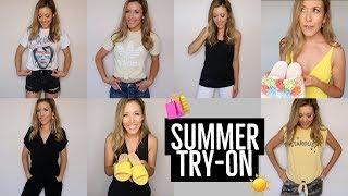 SHOP WITH ME TRY-ON HAUL!  | SUMMER 2018 ️| Brianna K