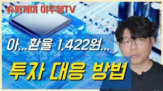 환율 1,422원... 침몰하는 대한민국 경제... 내 주식 어떻게 대응할까?