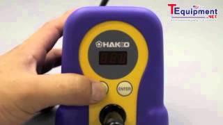 HAKKO FX 888D Pre Set Mode