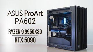 Asus PROART PA602 Ultimate High-End RTX 5090 4k Gaming Build | Ryzen 9 9950X3D