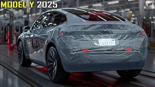 No More Model Y. Elon Musk Reveals Tesla 2025 Juniper's 7 HUGE Change about Specs & Features