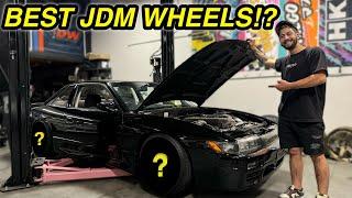 Putting Race Fuel in My 1JZ POWERED Silvia!!+ RARE New Wheels!