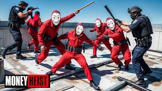 PARKOUR VS MONEY HEIST! 6 | BAD GUYS: No ESCAPE, POLICE Chase Ends Now | Epic POV