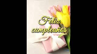 Feliz cumpleaños  Dios te bendiga  El Señor te llene de bendiciones, tu corazón de  mucho amor 