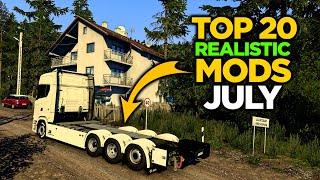 Top 20 ETS2 1.50 Realistic Mods - July 2024 | ETS2 Mods