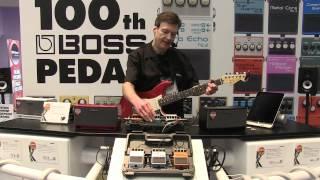 BOSS MDP Pedals NAMM 2013 Booth Demo