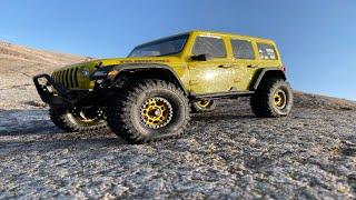 Axial SCX10 iii - Jeep Wrangler JLU RC Rock Crawling - Pittbull Rock beast - Boom Racing