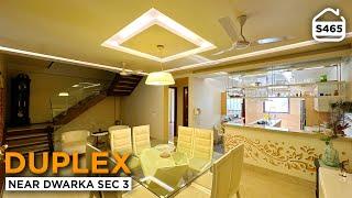 Duplex For Sale in DELHI near Dwarka Sector 3 | INDEPENDENT HOUSE for Sale | BRS SHOW S465