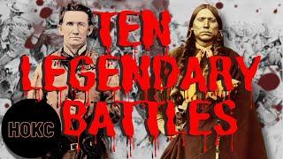 Texas Rangers vs. Comanche Warriors : 10 Legendary Battles