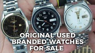 Original Used Branded Watches For Sale In Pakistan | ceelifemedia | seiko5 | Automatic | Preowned