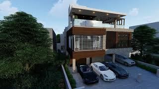 Residence at Chrompet ,Animation -Ansari Architects Chennai