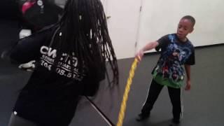 Kids Training With A Chain at Hatcher Systema.