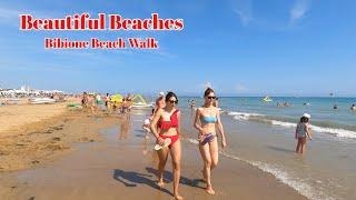 Explore Italy's Beautiful Beaches in 4K - Bibione Beach Walk