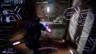 Mass Effect 3: Human Adept v Cerberus on Giant Hazard | 35:24 | Platinum Solo