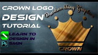 HOW TO CREATE CROWN LOGO–This is how to create crown | CorelDraw Tutorial | Davidson Khing Graphicz.