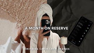 Emirates Cabin Crew VLOG | Month On Reserve | Grocery Shopping In South Africa + Beach Layovers