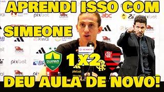 FILIPE LUÍS DEU AULA NA ENTREVISTA! CUIABÁ 1x2 FLAMENGO "DE VIRADA"