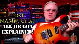 What really happened at Chapman Guitars NAMM 2017? TTK LIVE