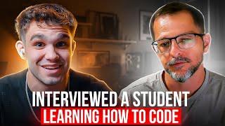 I Interviewed a Student Learning How to Code