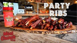 Delicious Party Ribs for football watching  in 2 hours!