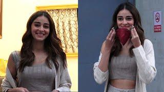 Ananya Panday Snapped At Vrindavan Studio Malad | Bollywood Clap