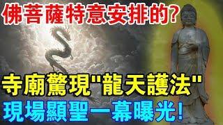 你還不信世間有佛？中國寺廟驚現“龍天護法”，現場顯聖一幕被瘋傳！