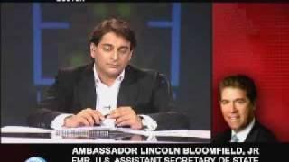 IRAN & OBAMA 2: Afshin Rattansi with Ambassador Lincoln Bloomfield Jr.