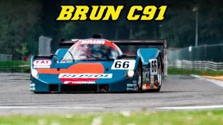 1991 BRUN C91 | JUDD V8 & full Carbon Fibre | Group C Racing at Spa-Francorchamps 2024