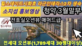 시화반달섬 힐스테이트라군인테라스2차 생활형숙박시설(1789세대/3룸이상/49층/5개동)사전의향서 접수중, 3월말정도청약예정/문의 01050157431