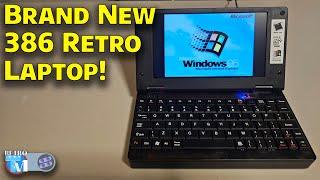 Pocket 386 - A NEW Modern Windows 95 & MS-DOS Laptop - Review & Unboxing