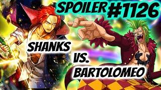 One Piece Ch 1126: Grabe Ka Shanks!! | Shanks Binanatan Bartolomeo Pirates