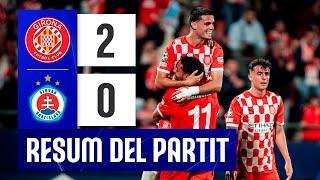 GIRONA FC 2-0 SK SLOVAN | UEFA CHAMPIONS LEAGUE 2024/25 J3 | GIRONA FC