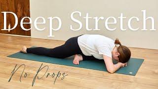 30-Minute Full-Body Yin Yoga Deep Stretch | No Props Yin (Some Intermediate Poses: Frog, Shoelace)