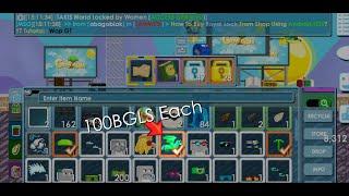 Growtopia | Stealing accounts - Username Women, 200+BGLS ,