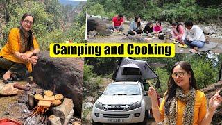 RiverSide Camping and Cooking with Family || Outdoor Adventure || RooftopCamping