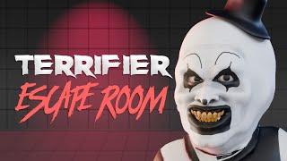 FORTNITE TERRIFIER ESCAPE ROOM BY DOJOMAPS  PUZZLES  HORROR ESCAPE  MAP CODE: 0189-3333-8815