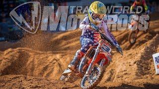 65cc WORLD ALL-STARS RACE ON PRO SUPERMOTOCROSS TRACK! TWMX SMX [65] RECAP