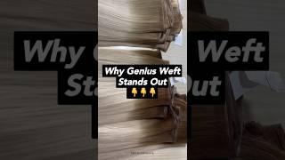 Genius Weft vs. Traditional Wefts: Which One Should You Choose? #hairtok