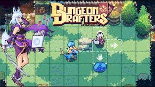 Dungeon Drafters Demo All 6 Playable Character Classes Gameplay / Turn-based Tactical RPG Card