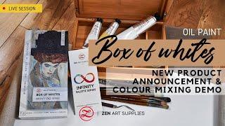 New Product Announcement + Demo Colour Mixing Oil Paint | ZenART Supplies