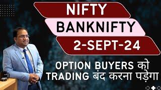 Nifty Prediction and Bank Nifty Analysis for Monday | 2 September  24 | Bank Nifty Tomorrow