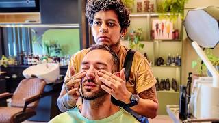 Indian Head Massage in Brazilian Barbershop! –  Salvador 