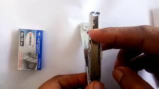 How to refill Stapler pins